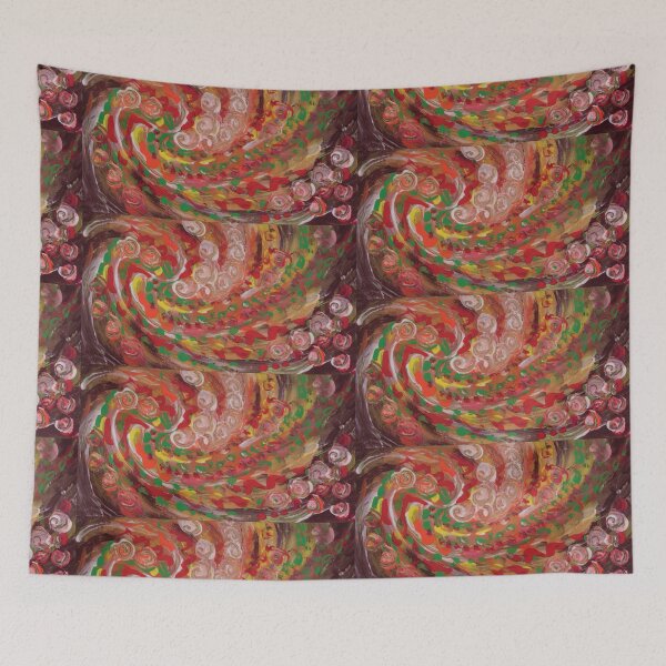 Item preview, swirling curls abstraction designed and sold by BBS ART.