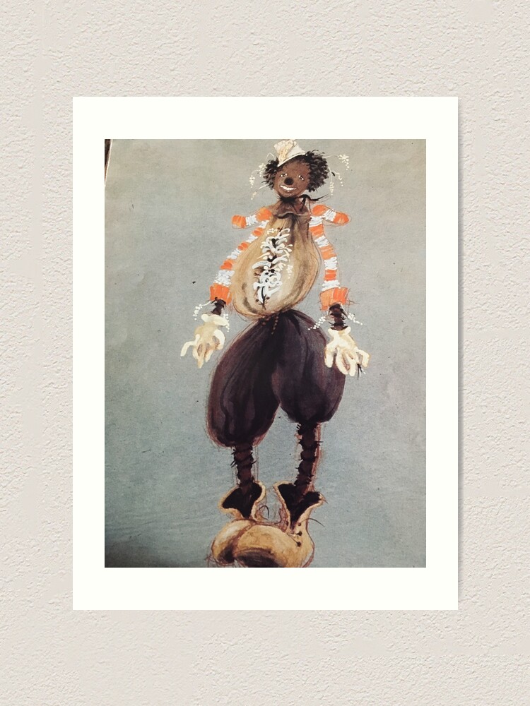Costume of Michael Jackson as The Scarecrow in The Wiz Art Print