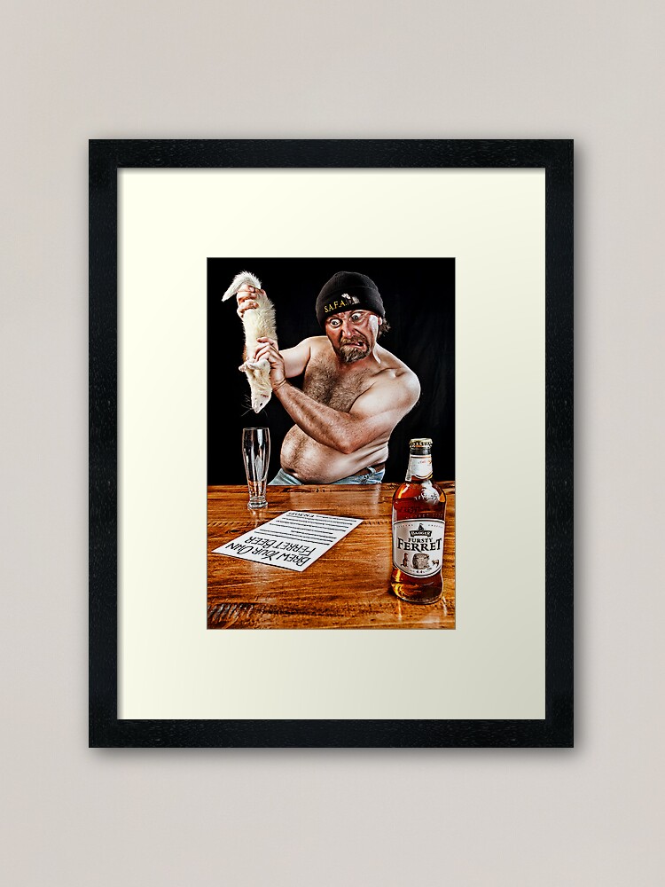 Alternate view of My May - The Home Brewer. Framed Art Print