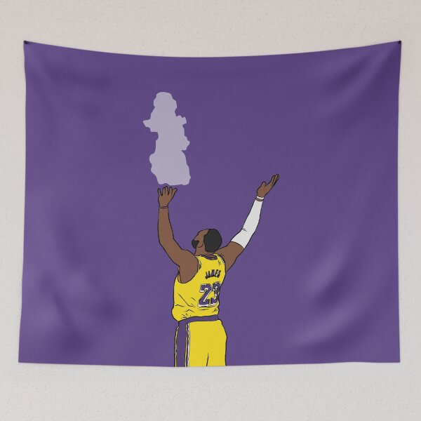 Item preview, LeBron James Chalk Toss designed and sold by RatTrapTees.