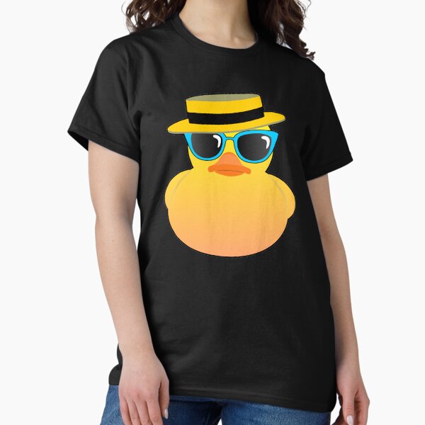Item preview, Rubber Duck Ducky wearing Boater hat and sunglasses designed and sold by BigTime.