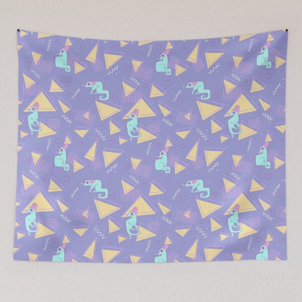 Item preview, chupacabra triangles pattern designed and sold by Maddie-w-draws.