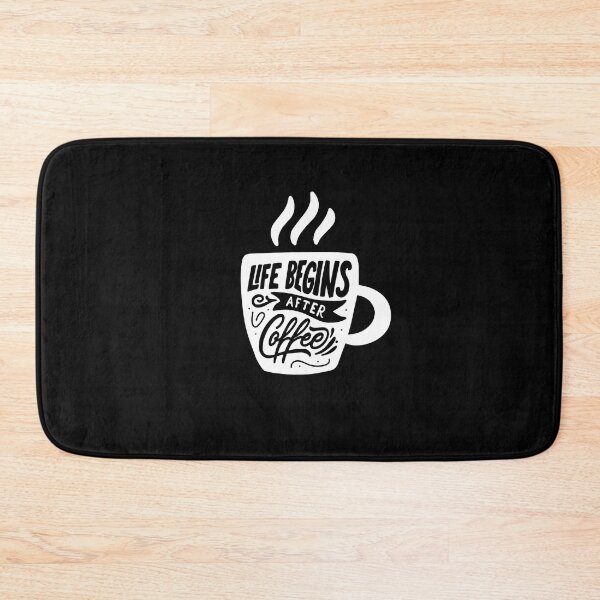 Item preview, Coffee - White Mug - Life begins after Coffee designed and sold by Mohja-Design.
