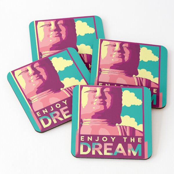 Item preview, Buddha Art ENJOY THE DREAM designed and sold by AlNoah.