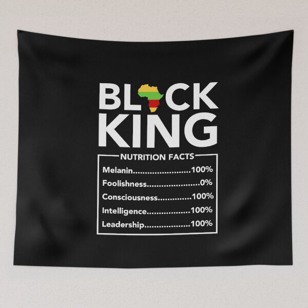Item preview, Black King Nutrition Facts Empowering Black King Definition designed and sold by JukeLox.