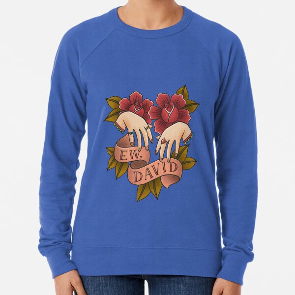 schitts creek david bird sweater