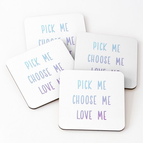 Item preview, pick me, choose me, love me designed and sold by emma-johnston.