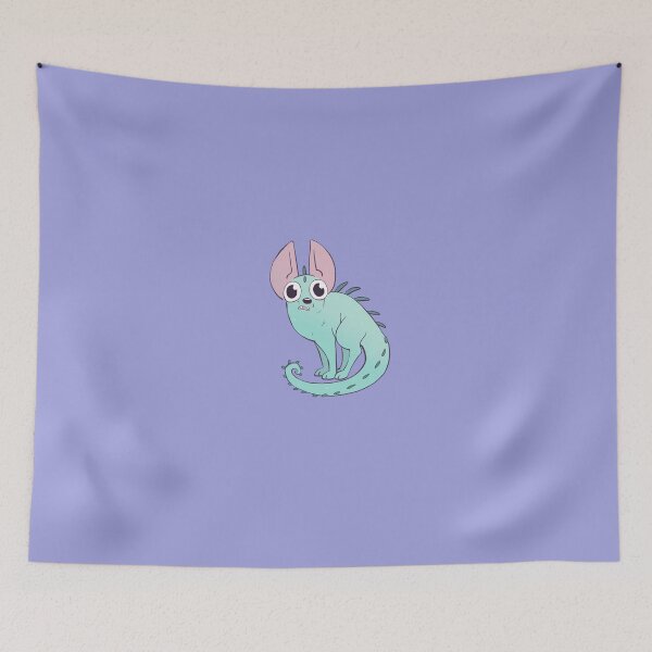 Item preview, spooked chupacabra designed and sold by Maddie-w-draws.