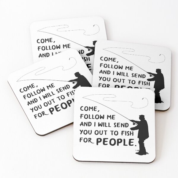 Item preview, Come, follow me and I will send you out to fish for fish designed and sold by OVMEngemann.