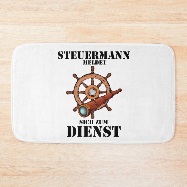 Item preview, helmsman reports for duty - german sailor design designed and sold by OVMEngemann.