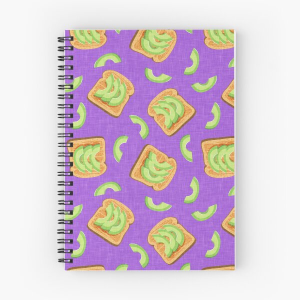Item preview, Avocado toast - breakfast food - avocados (purple) designed and sold by littlearrow.