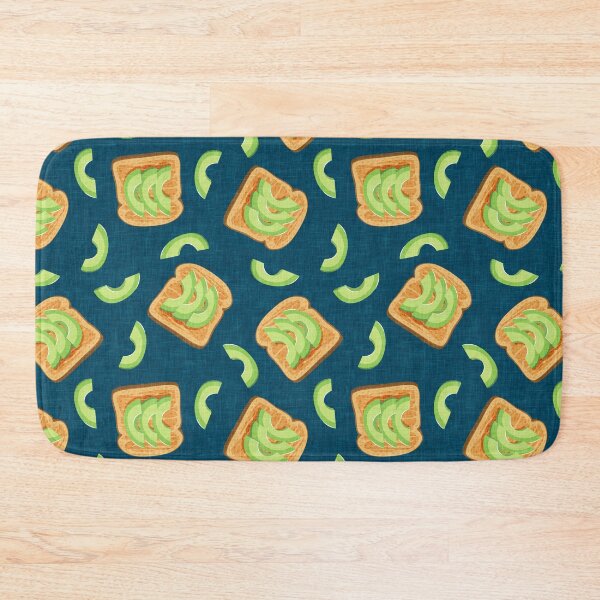 Item preview, Avocado toast - breakfast food - avocados (teal) designed and sold by littlearrow.