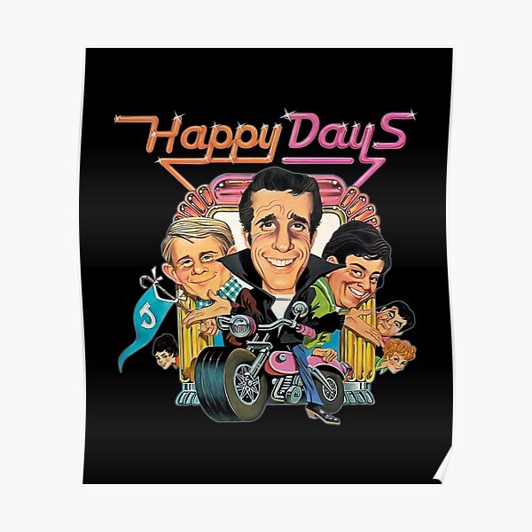 Happy Days Vintage Poster