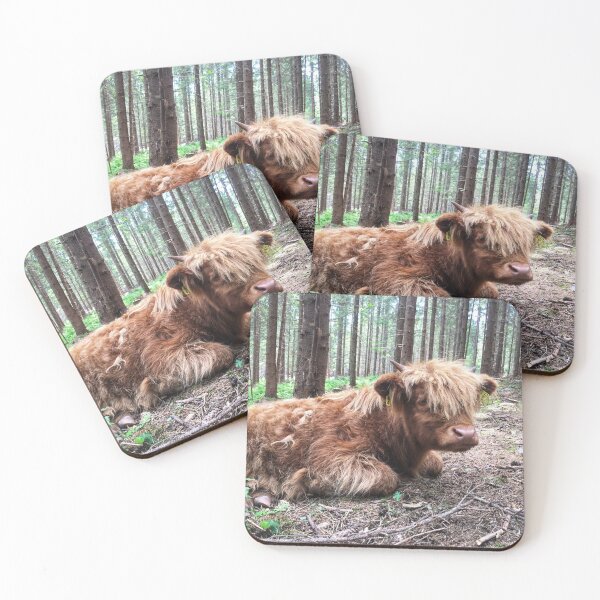 Item preview, Scottish Highland Cattle Calf 1793 designed and sold by SaarelaHighland.