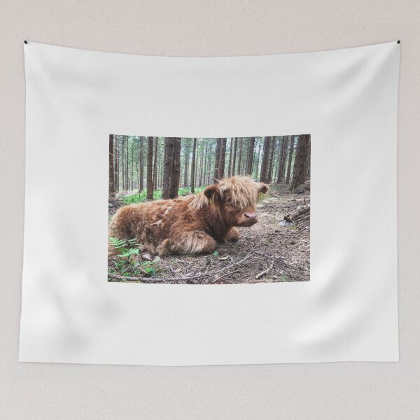 Item preview, Scottish Highland Cattle Calf 1793 designed and sold by SaarelaHighland.