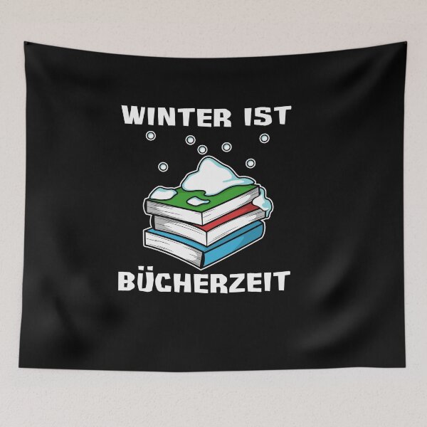 Item preview, Books in the snow designed and sold by OVMEngemann.