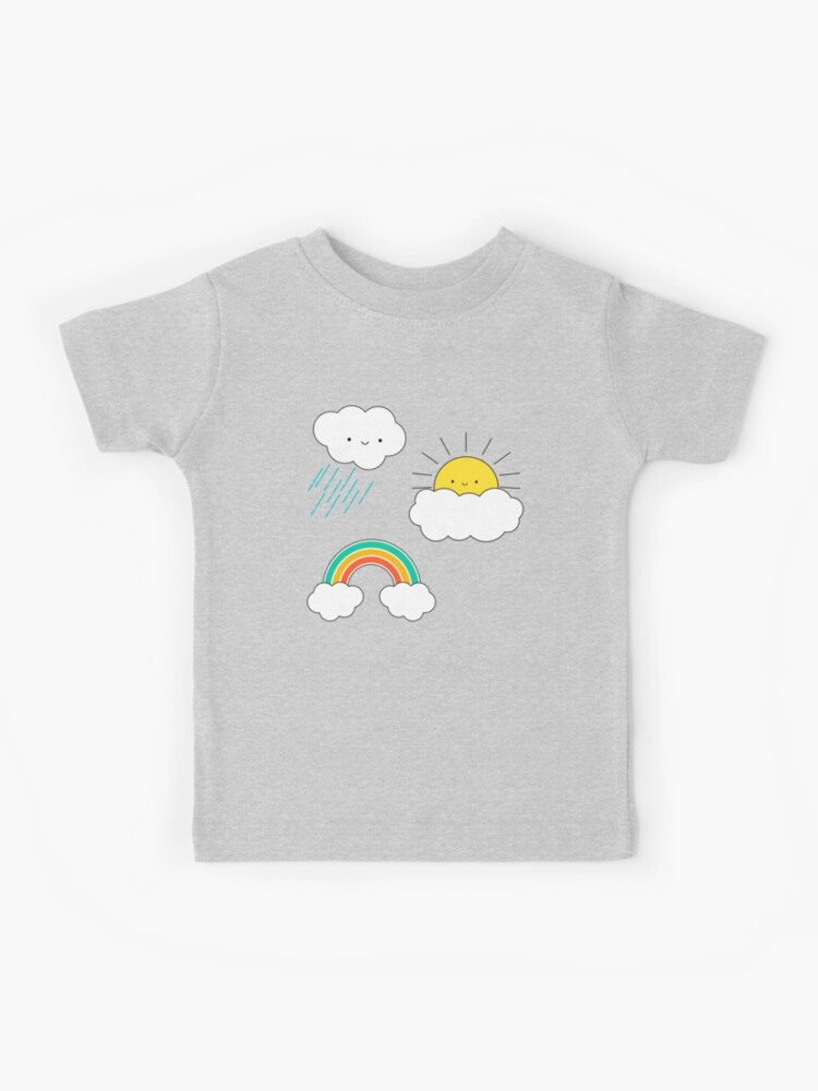 Aesthetic Rain Cloud Rainy Clouds Weather T-Shirt