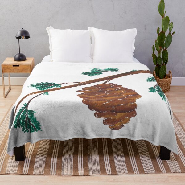 Item preview, pinecone branch designed and sold by wildtangents.