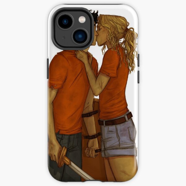 First Kiss Percabeth iPhone Tough Case