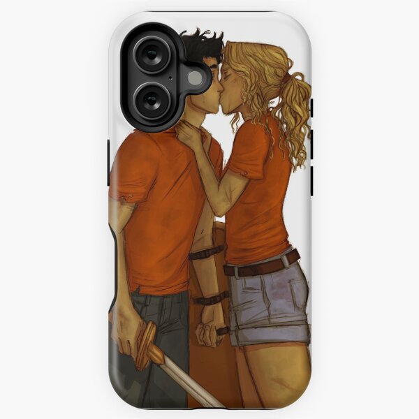 First Kiss Percabeth iPhone Tough Case