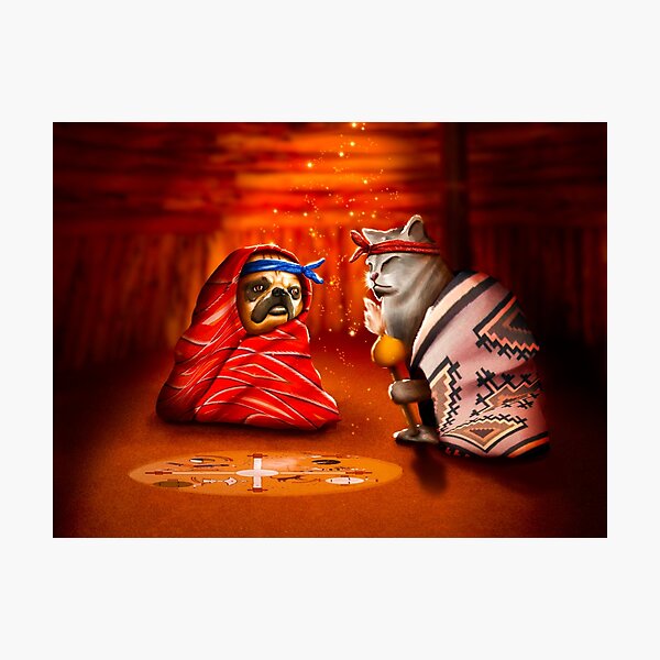 Item preview, Blessing Pug designed and sold by GOLDesign and Art.