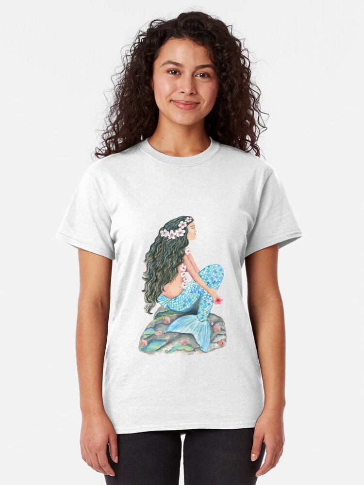 Alternate view of Hawaiian Mermaid Classic T-Shirt