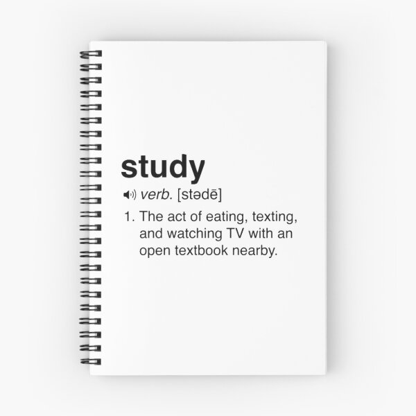Artikelvorschau, studieren Verbdefinition entworfen und verkauft von calamity02.