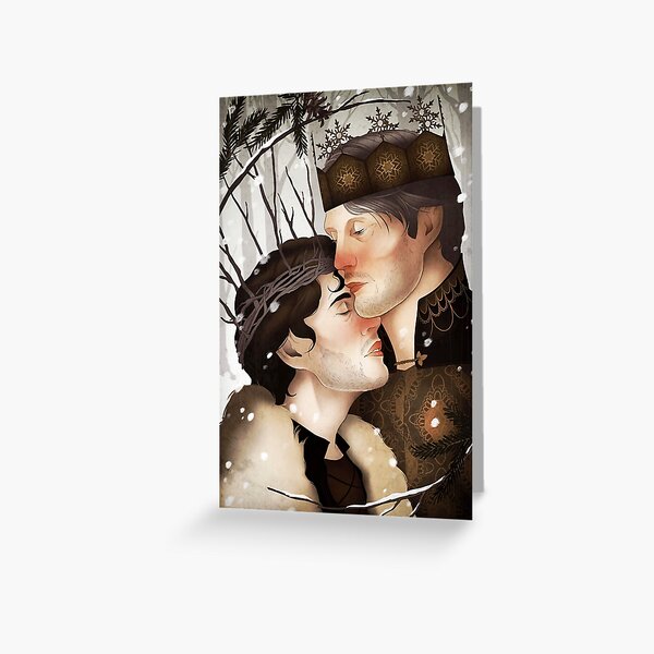 Winter Forest Greeting Card