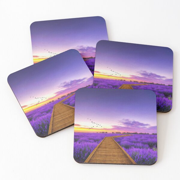 Item preview, Purple Path of Lavender designed and sold by FineArtography.