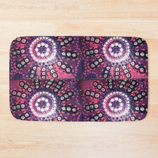 Item preview, Aboriginal art - pink star designed and sold by Melchime.