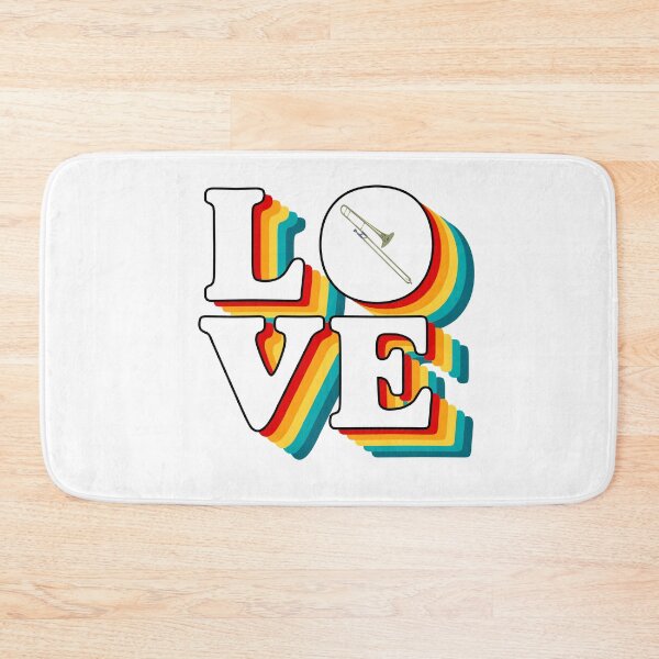 Item preview, LOVE - Trombone designed and sold by BandMomDesigns.