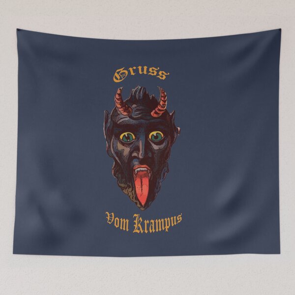 Item preview, Gruss Vom Krampus designed and sold by StygianVintage.