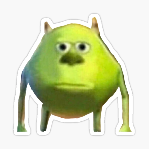 Shrek face meme Sticker for Sale by calamity02