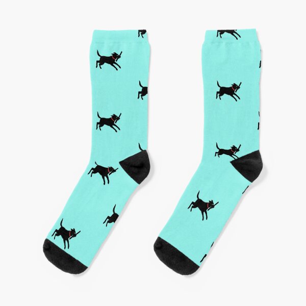 Item preview, Happy Black Lab Running | Cute Labrador Retriever designed and sold by Jenn Inashvili.