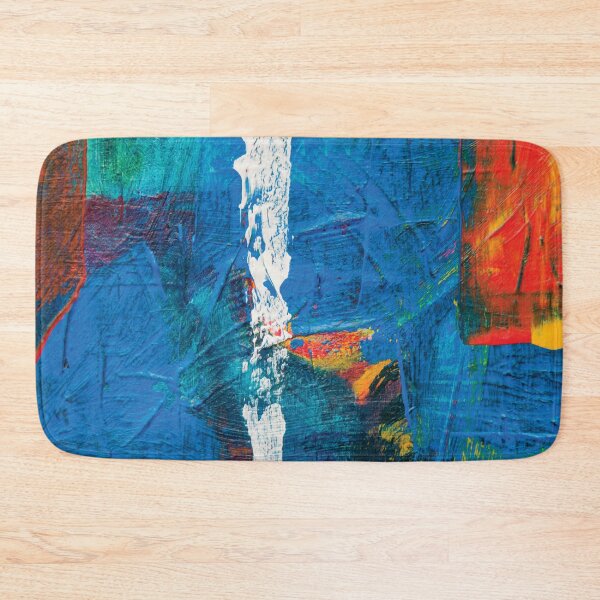 Item preview, the white line, abstract acrylic painting designed and sold by Studio Bako.