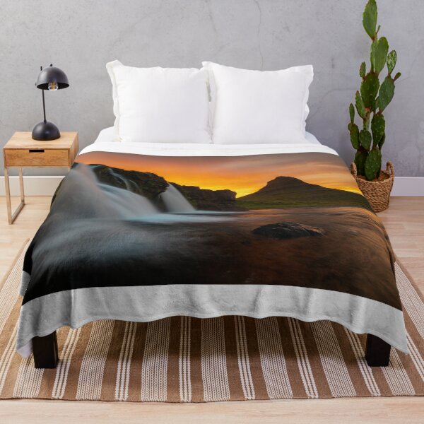 Item preview, Midnight at Kirkjufellsfoss designed and sold by Ron Bennett.