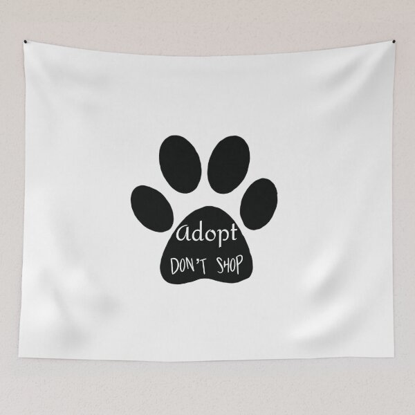 Item preview, Adopt don't shop designed and sold by wtnessa.
