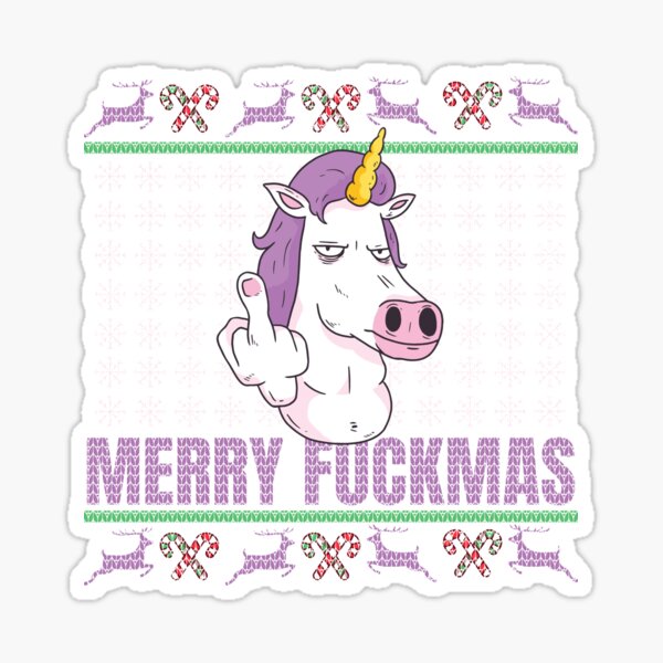 Artikel-Vorschau von Einhorn Anti Weihnachten Ugly Christmas Sweater, designt und verkauft von Weilichesmag.