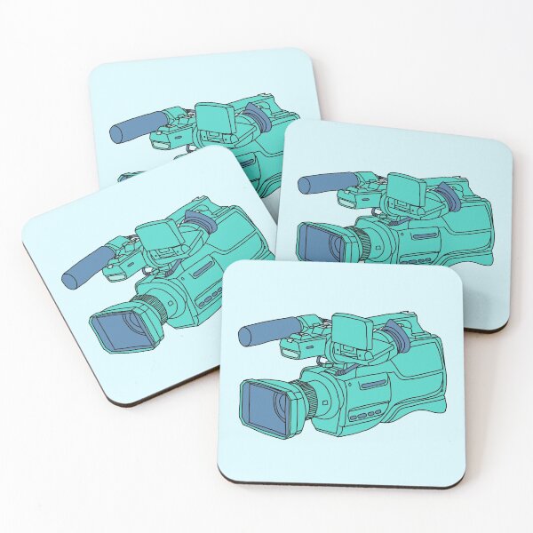 Item preview, Video Camera - Teal designed and sold by MOREDANKMEMES.
