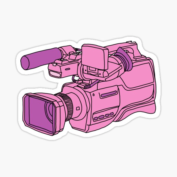 Item preview, Video Camera - Pink designed and sold by MOREDANKMEMES.