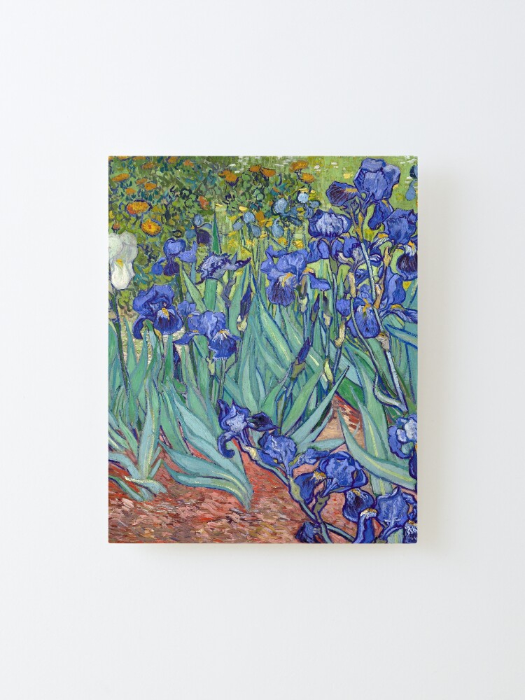 Alternate view of Van Gogh - Irises Mounted Print