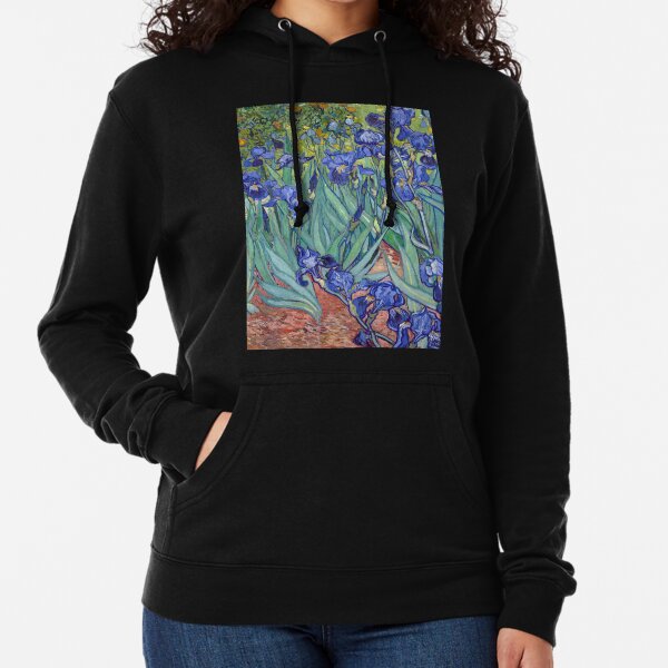 Van Gogh - Irises Lightweight Hoodie