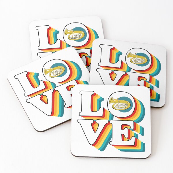 Item preview, LOVE - Tuba designed and sold by BandMomDesigns.