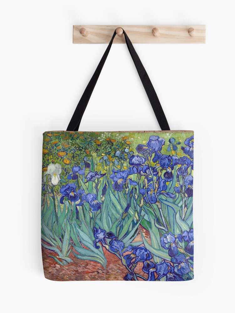 Van Gogh Irises Cotton Canvas Tote Bag at John Lewis & Partners