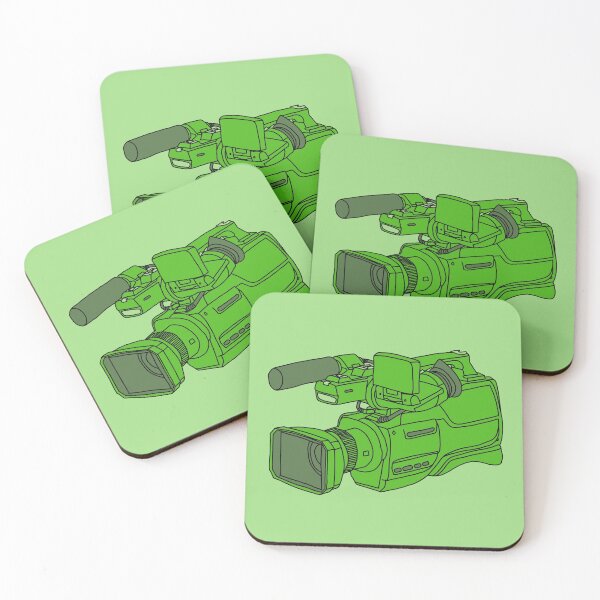 Item preview, Video Camera - Green designed and sold by MOREDANKMEMES.