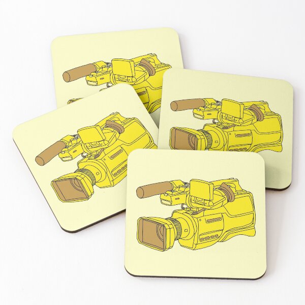 Item preview, Video Camera - Yellow designed and sold by MOREDANKMEMES.