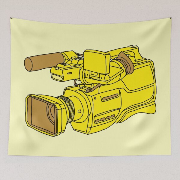 Item preview, Video Camera - Yellow designed and sold by MOREDANKMEMES.