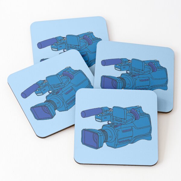 Item preview, Video Camera - Blue designed and sold by MOREDANKMEMES.