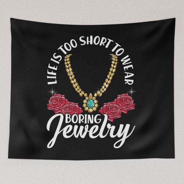 Artikelvorschau, Womens Funny Jewelry Lover Jewel Fanatiker Halskette Fan entworfen und verkauft von UniQueensShop.