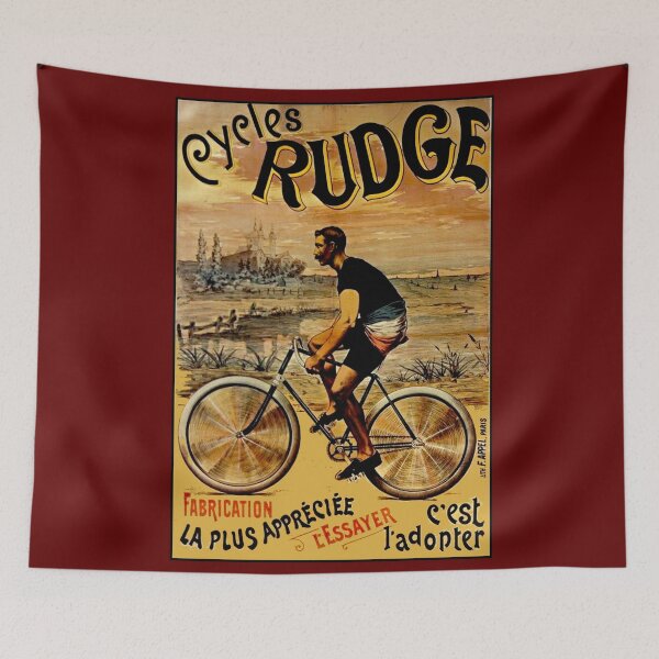 Item preview, CYCLES RUDGE; Vintage Bicycle Print designed and sold by posterbobs.